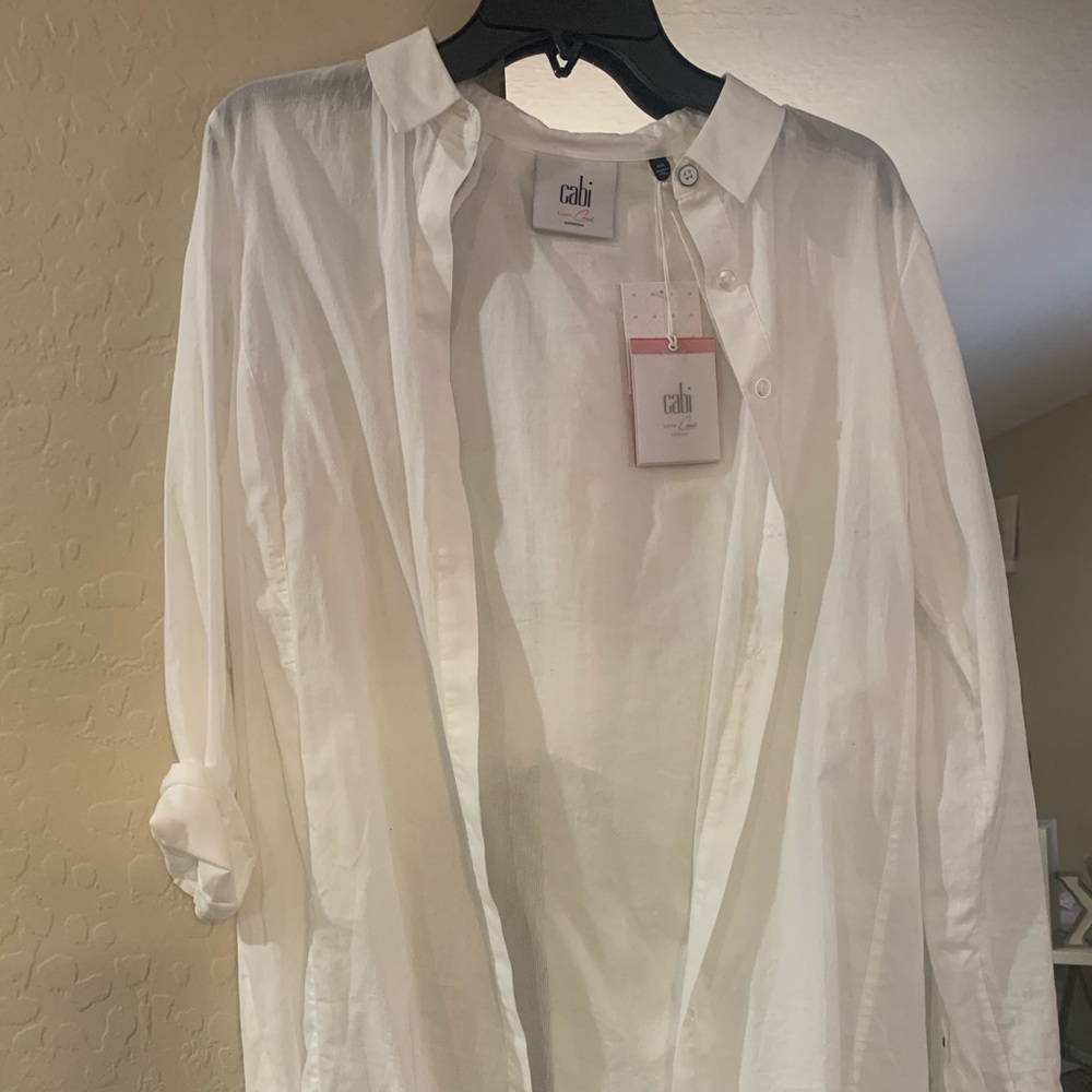 Cabi vacation top carol Anderson piece